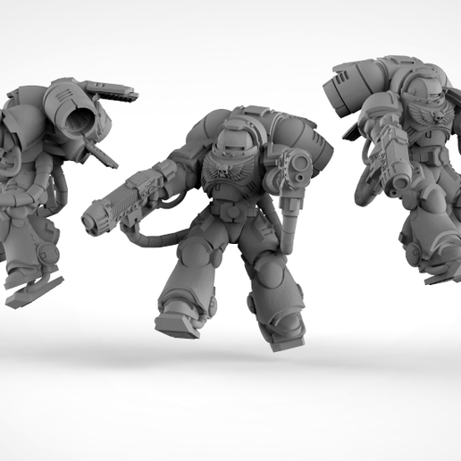 Inception of intercepting inceptors 3D model