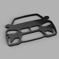 rendu.jpg Файл STL Брелок для ключей BMW M2・Модель для загрузки и 3D печати