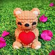bear_love_crochet_container_06.jpg Bear Love - Valentine's Day multicolor knitted container - Not needed supports