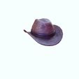 0K_00031.jpg HAT 3D MODEL - Top Hat DENIM RIBBON CLOTHING DRESS COWBOY HAT WESTERN