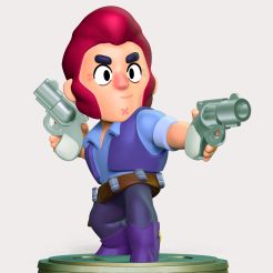 1.jpg 3D file Colt Brawl Stars Fanart・3D printer model to download