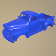 a022.png Chevrolet Advance Design Pickup 1951 printable car in separate parts