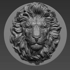 3.jpg Lion head  for pendant