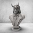 untitled.5.jpg Loki Bust - TV series 2021 - Marvel Comics 3D print model