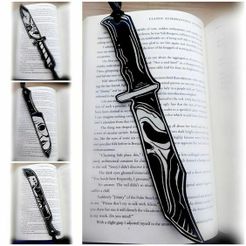 knife.jpg Chucky Jason Michael Myers Ghostface Knife Bookmark Chucky Jason Michael Myers Ghostface