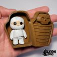 flexi-mummy-sarcofago.jpg FLEXI CUTE MUMMY WITH COFFIN/SARCOPHAGUS PRINT IN PLACE HALLOWEEN