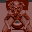 Devil-on-toilet-6.png Devil on toilet , book end and shadow play.