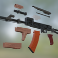 4e753a6c25f956a0f05d5ca480c70985.png AKM - Low Poly - High Detail - Strippable