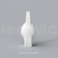 B_1_Renders_1.png Niedwica Vase Set B_1_10 | 3D printing vase | 3D model | STL files | Home decor | 3D vases | Modern vases | Floor vase | 3D printing | vase mode | STL  Vase Collection