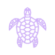 Turtle.stl Wall silhouette - Animals geometry Set