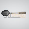 tablespoon_main4.jpg Spoon (Design1) - Table spoon, Kitchen tool, Kitchen equipment, Cutlery, Food, dining cutlery, decoration, 3D Scan, STL File