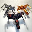 1680241775259.jpeg X WING - 3 Versions! - Print in Place / NO Supports