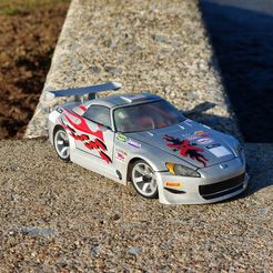 S2000-Front.jpg STL file 01 S2000 GT1 Prototype Body Shell (Xmod and MiniZ)・Design to download and 3D print