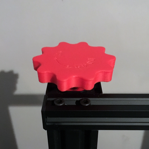 CR-10 Bigger Z-Axis Manual Adjustment Knob (also Ender 3, CR-10 mini, Hictop, Tevo Tornado)