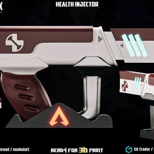 🧑‍⚕️ Apex Legends Health Injector - Real Size - Multi Part 3D Printing ...