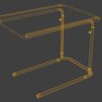 12.jpg Overbed Table 3D Model