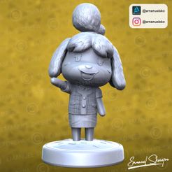 insta1.jpg 3D file ISABELLE ANIMAL CROSSING・3D printer model to download