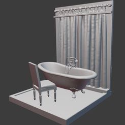 00.jpg Fichier 3D pot pour plante de baignoire・Objet imprimable en 3D à télécharger