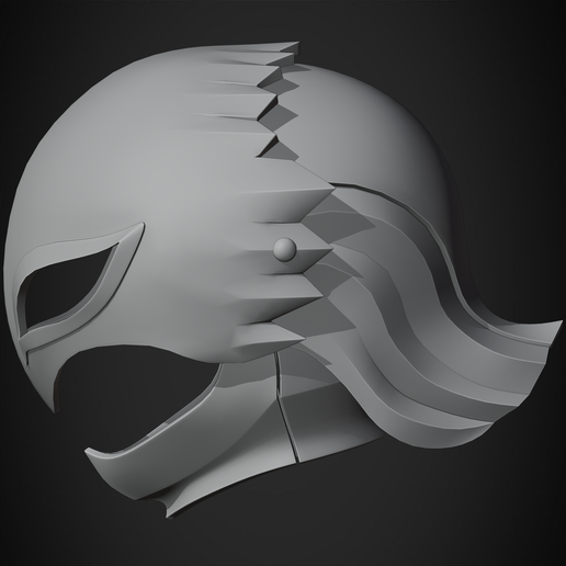 🪖 Berserk Griffith Helmet for Cosplay・ STL File for ・Cults