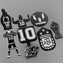 Pack.png MESSI Key Ring Pack