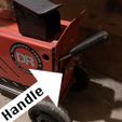 hangle.jpg Handle - Compatible with DR 4 Ton Wood Log Splitter