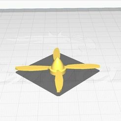 Imagen1.jpg Helices Caza Avion P51 Rotor & 4 Helices