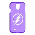 Flash_Case_Galaxy_S4.stl "The Flash" Case For Galaxy S4