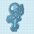 913-Quaxwell.png Pokemon: Quaxwell Cookie Cutter
