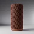 vase_02.jpg STL file Vase 0103 C - Twisted gear Vase・3D printing model to download