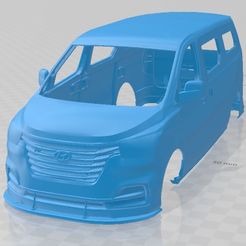 Hyundai-iMAX-N-Drift-Bus-1.jpg 3D file Hyundai iMAX N Drift Bus Printable Body Van・3D print design to download
