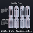 modulars.png Smaller Gothic Tower Moss Pole