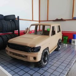 🎨 JEEP CJ 5 313mm wheelbase STL 3D model・ STL File for 3D
