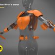 sabine-armor-basic-orange.559.jpg Sabine Wren's armor - The Star Wars wearable 3D PRINT MODEL