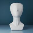 Human-Face-Vase-3.jpg Vase mit menschlichem Gesicht - Art Home Decoration