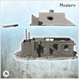 5.jpg Modern house with tin roof and external chimney (damaged version)  (props included) (8) - Cold Era Modern Warfare Conflict World War 3 WW2 WW3