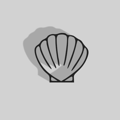 Shell.png Muscheldekoration - 2D Kunst