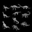 12.jpg Dinosaurs Collection - Bundle - Pack  ( 30 STL File )