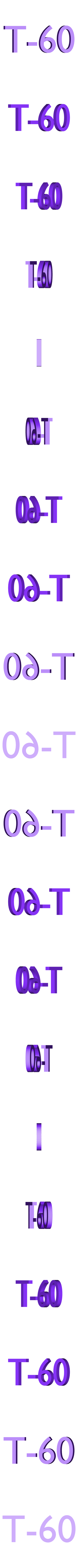 text.stl Fallout T-60 Power armor