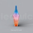 B_4_Renders_0.png Niedwica Vase B_4 | 3D printing vase | 3D model | STL files | Home decor | 3D vases | Modern vases | Floor vase | 3D printing | vase mode | STL
