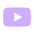 Youtube Logo.stl multicolor social medial logo boxes
