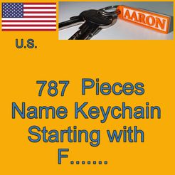 headerF.jpg US NAMES KEYCHAINS STARTING WITH F