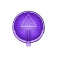 cabeza-textura-triangulo.stl Squid Soldiers Game (circle + square + triangle)