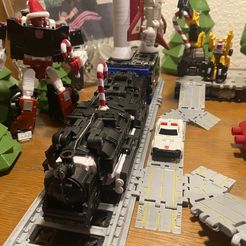 Zuggleis-Rampe für Transformers Galaxy Shuttle / Astrotrain