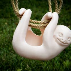 720X720-87436b9e7fc8630a38edcbf899f39555d1bb49dc.jpg STL file Hanging sloth planter・3D print design to download
