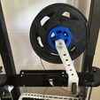 IMG_0381.jpg Anet A8 filament set – 75mm diameter spool adapter + 90 degree spool holder bracket + filament guide