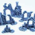 97-Ashen-Ruins.jpg Print 'N' Roll Set: Frontline Crusaders (Texture Roller and Terrain Set)