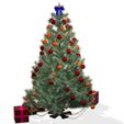 ftg.jpg Chrismas Tree 3D Model - Obj - FbX - 3d PRINTING - 3D PROJECT - GAME READY NOEL Chrismas Tree  Chrismas Tree NOEL