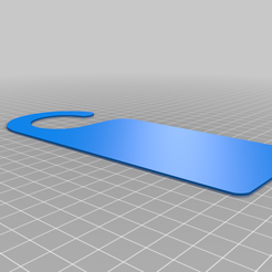 Door_hanger_blank.png Free STL file Blank door hanger for your design・3D printer design to download
