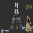 untitled_BR-20.png 50" Terra End of Earth Keyblade 3D Model - 3D print Ready - For 3D Printing - Ends of Earth Keyblade - Terra Cosplay - Kingdom Hearts