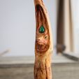 7.jpg Fichier STL Baguette en bois d'élan - Animal spirituel・Plan pour impression 3D à télécharger